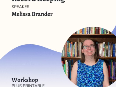 Record Keeping Workshop